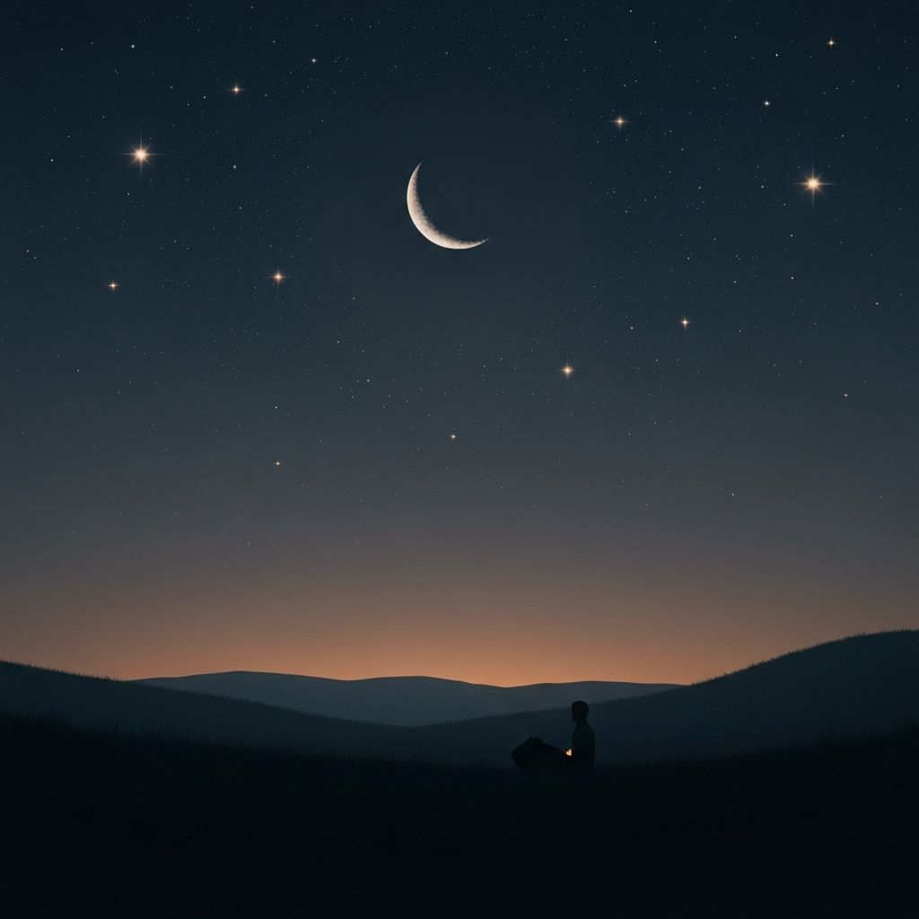 Мирно ноћно небо са звездама - симбол мирног сна